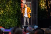 Zu Gast bei Till Reiners: Comedian Moritz Neumeier beim "ZDF Comedy Sommer"