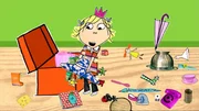 Chaos herrscht auch im Kinderzimmer von Charlie und Lola. Es ist so schlimm, dass Charlie beschließt auszuziehen, bis Lola all ihre Spielsachen aufgeräumt hat. Chaos herrscht auch im Kinderzimmer von Charlie und Lola. Es ist so schlimm, dass Charlie beschließt auszuziehen, bis Lola all ihre Spielsachen aufgeräumt hat.