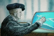 Skizze von Wagner mit iPad Skizze von Wagner mit iPad