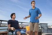Erik (Alex Cubis) hält Zac (Chai Romruen) in Schach. Er will in der Vollmondnacht die Kammer der Meermänner aktivieren und Zac soll ihm dabei nicht in die Quere kommen. Erik (Alex Cubis) hält Zac (Chai Romruen) in Schach. Er will in der Vollmondnacht die Kammer der Meermänner aktivieren und Zac soll ihm dabei nicht in die Quere kommen.