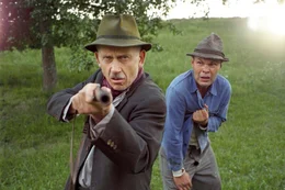 Tilo Pr&uuml;ckner (Gro&szlig;knecht), Dietmar Nigsch (Sepp).