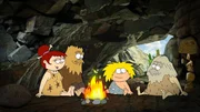 Kalli will nicht immer ordentlich und sauber sein. Bei einem Urmenschen ist das anders und, schwupps, sitzt er in einer Höhle inmitten einer Urmenschen-Familie. Kalli will nicht immer ordentlich und sauber sein. Bei einem Urmenschen ist das anders und, schwupps, sitzt er in einer Höhle inmitten einer Urmenschen-Familie.