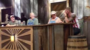 Judges laughing with each other Judges laughing with each other