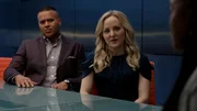 Chunk Palmer (Christopher Jackson, l.); Marissa Morgan (Geneva Carr, r.) Chunk Palmer (Christopher Jackson, l.); Marissa Morgan (Geneva Carr, r.)