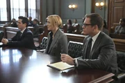 (v.l.n.r.) Benny Col&oacute;n (Freddy Rodriguez); Rachel Thomas (Francesca Faridany); Dr. Jason Bull (Michael Weatherly)