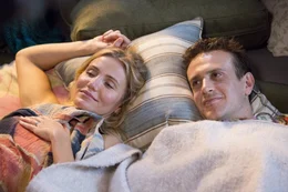 Annie (Cameron Diaz) and Jay (Jason Segel) in Columbia Pictures' comedy SEX TAPE.