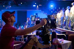 Regisseur Steven Soderbergh in Aktion ...