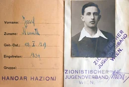 Mitgliederausweis Josef Nemeth.