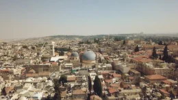 &Uuml;bersicht der Stadt Jerusalem.    +++ Die Verwendung des sendungsbezogenen Materials ist nur mit dem Hinweis und Verlinkung auf RTL+ gestattet. +++