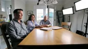 Mark King, Cathy Broad, Chris King.