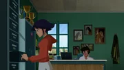 Lena und Angelo durchsuchen Lorcas Büro. Lena und Angelo durchsuchen Lorcas Büro.