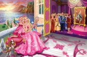 Popsternchen Keira (2.v.li.) lebt in der Gestalt von Tori, das Leben einer echten Prinzessin. Die Hofgesellschaft wundert sich allerdings sehr über die neuen Verhaltensweisen der vermeintlichen Prinzessin. Popsternchen Keira (2.v.li.) lebt in der Gestalt von Tori, das Leben einer echten Prinzessin. Die Hofgesellschaft wundert sich allerdings sehr über die neuen Verhaltensweisen der vermeintlichen Prinzessin.