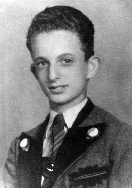 Archivfoto Joseph Kohn aus Wien, der als Jugendlicher mit dem Verein Hashomer Hatzair an der Hachschara In Walpersdorf (N&Ouml;) teilgenommen hat.