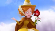 SOFIA THE FIRST - "The Enchanted Feast" - Snow White appears to help Sofia learn the importance of trusting one's instincts after she suspects that a visiting sorceress is not who she says she is. Megan Mullally ("Will and Grace") guest stars as Miss Nettle, an evil fairy who disguises herself as a powerful sorceress to attempt to steal Sofia's magical amulet in this episode of "Sofia the First" airing Friday, April 4 on Disney Channel (9:00 a.m., ET/PT) and Disney Junior (6:00 p.m., ET/PT). (DISNEY JUNIOR) MISS NETTLE, ROSEY SOFIA THE FIRST - "The Enchanted Feast" - Snow White appears to help Sofia learn the importance of trusting one's instincts after she suspects that a visiting sorceress is not who she says she is. Megan Mullally ("Will and Grace") guest stars as Miss Nettle, an evil fairy who disguises herself as a powerful sorceress to attempt to steal Sofia's magical amulet in this episode of "Sofia the First" airing Friday, April 4 on Disney Channel (9:00 a.m., ET/PT) and Disney Junior (6:00 p.m., ET/PT). (DISNEY JUNIOR) MISS NETTLE, ROSEY