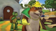 Franklin, Bär, Biber und Fuchs wollen U-Boot-Abenteuer spielen, so wie es sie in ihren Lieblingsheften gibt. Franklin, Bär, Biber und Fuchs wollen U-Boot-Abenteuer spielen, so wie es sie in ihren Lieblingsheften gibt.