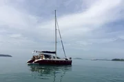 Die "Nomade des Mers" macht Halt in Phalang in Thailand, einer Hochburg des Pilzanbaus.