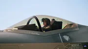 US fighter plane Lockheed Martin F-35 Lightning II. US fighter plane Lockheed Martin F-35 Lightning II.