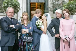 L-R: Walter Hauser (Harald Krassnitzer), Eva Hauser (Ann-Kathrin Kramer), Max Hauser (Matthias Zera), Bianca (Federica Sabatini), F&uuml;rst Vibaldo (Ricky Tognazzi), F&uuml;rstin Gioia (Stefania Rocca).