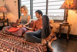 Luise Heyer (Katrin Kompalla), Arfi Lamba (Kiran Chitre).