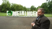 Fabian Giesder, Bürgermeister der Stadt Meiningen im englischen Garten Meiningen Fabian Giesder, Bürgermeister der Stadt Meiningen im englischen Garten Meiningen