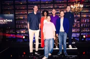 Gastgeber Johann K&ouml;nig (hinten, Mitte) mit seinen G&auml;sten v.l.n.r.: Jonas Greiner, Raytschel, Irina Prichodko, Patrick Nederkoorn, Bjoern von Morgenstern