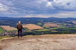 Die H&ouml;rselberge in Th&uuml;ringen bieten Ausblick, sind Erholungsgebiet und Arbeitsort.