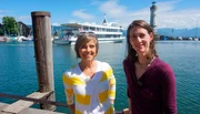 Annette Krause und Bettina Gräfin Bernadotte. Annette Krause und Bettina Gräfin Bernadotte.