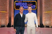 Treten als Kandidaten bei "Wer wei&szlig; denn sowas?" an: Der Rennfahrer Ralf Schumacher (l.) und sein Sohn, der Rennfahrer David Schumacher (r.).