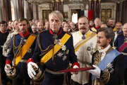 Von links: Friedrich von Preußen (Martin Glade), Helmuth von Moltke (Reiner Schöne), Otto von Bismarck (Torsten Münchow) und Alexander von Schleinitz (Volker Ranisch). Von links: Friedrich von Preußen (Martin Glade), Helmuth von Moltke (Reiner Schöne), Otto von Bismarck (Torsten Münchow) und Alexander von Schleinitz (Volker Ranisch).