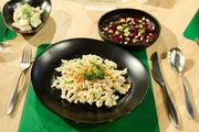 Leibgericht: Wurstsp&auml;tzle mit Semmelbr&ouml;sel-Schmelze und Rote-Bete-Carpaccio von Paul Berger