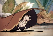 Die kleine Termite soll Maja und Willie helfen, ins Haus der Menschen zu gelangen.