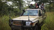 A truck in Tanzania. Anton and Kinessa. A truck in Tanzania. Anton and Kinessa.
