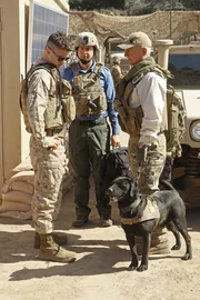 Ein neuer Fall führt Gibbs (Mark Harmon, r.) und McGee (Sean Murray, M.) nach Afghanistan ... Ein neuer Fall führt Gibbs (Mark Harmon, r.) und McGee (Sean Murray, M.) nach Afghanistan ...