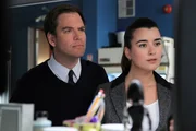 Ermitteln in einem neuen Fall: Ziva (Cote de Pablo, r.) und DiNozzo (Michael Weatherly, l.) ... Ermitteln in einem neuen Fall: Ziva (Cote de Pablo, r.) und DiNozzo (Michael Weatherly, l.) ...