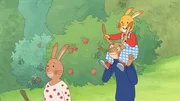 Auf Papas Schultern wird selbst ein langweiliger Spaziergang für Karlchen zum Abenteuer. Auf Papas Schultern wird selbst ein langweiliger Spaziergang für Karlchen zum Abenteuer.