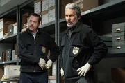 Timothy McGee (Sean Murray, l.); Alden Parker (Gary Cole, r.) Timothy McGee (Sean Murray, l.); Alden Parker (Gary Cole, r.)