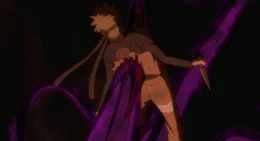Naruto (Foto) erf&auml;hrt von der Schamanin Shion, dass er bald sterben muss. Doch das kommt f&uuml;r ihn nicht in Frage und so blickt er seinem scheinbar unausweichlichen Schicksal todesmutig entgegen ...