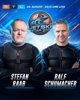 Team Stefan Raab (l.) und Ralf Schumacher