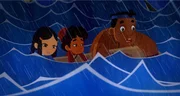 Das Schiff der Freunde strandet an der K&uuml;ste des Peloponnes.