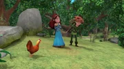 Marian hat offenbar Richard in ein Huhn verwandelt. Marian hat offenbar Richard in ein Huhn verwandelt.