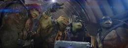 Noch immer fristen (v.l.n.r.) Raphael, Michelangelo, Donatello und Leonardo ihr Dasein in der New Yorker Kanalisation und kommen nachts an die Oberfl&auml;che. Doch dann wartet eine &Uuml;berraschung auf sie ...