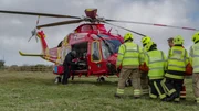 Ep 3 heli and fire crew Ep 3 heli and fire crew