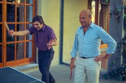 Pingpong mit der Ikone der 68er: Rudi Dutschke und Hans Werner Henze.