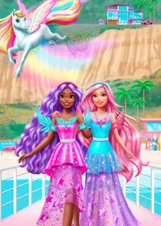 Barbie und Brooklyn entdecken beim Surfen ein einsames Fohlen. Schnell stellen sie fest, dass es sich um kein gew&ouml;hnliches Fohlen handelt, sondern um einen Pegasus, den sie Peggy taufen.