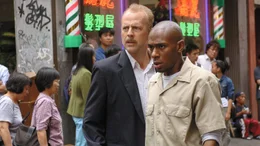 Detective Mosley (Bruce Willis, l.) und Str&auml;fling Eddie Bunker (Mos Def, r.)