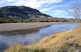 Der ber&uuml;hmte Rio Grande (im S&uuml;den auch Rio Bravo genannt) f&uuml;hrte bei den Dreharbeiten zu den klassischen Western meistens zuwenig Wasser und musste vom Colorado gedoubelt werden.