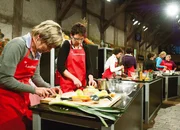Das grosse Finale : Noch einmal kochen die Landfrauen vor der Fernsehkamera Das grosse Finale : Noch einmal kochen die Landfrauen vor der Fernsehkamera