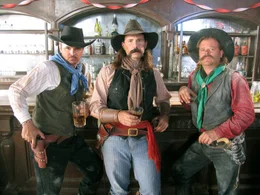 Saloon Szene.