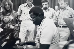 Oscar Peterson mit der Formation Singers Unlimited