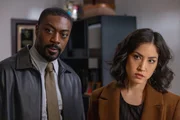 Pictured: (l-r) David Ajala as Det. Theo Walker, Connie Shi as Det. Violet Yee